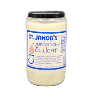 Nr. 3 St. Jakobs Öllichter, Farbe: weiß