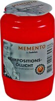 Bolsius Kompositionsöllicht Nr. 3 rot, 20er Pack