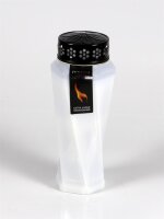 12 St. Lyra Premium Grabkerze weiss, extra Lange Brenndauer