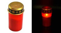 LED Grabkerze große Flamme