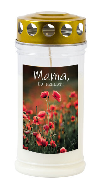 Gedenk-Kerze "Mama" #1