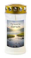 Gedenk-Kerze"Für immer im Herz" 24 Set